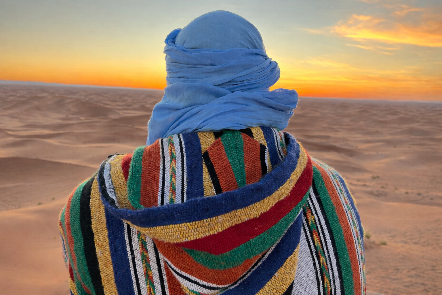 A rural Moroccan landscape, representing education access outside major cities